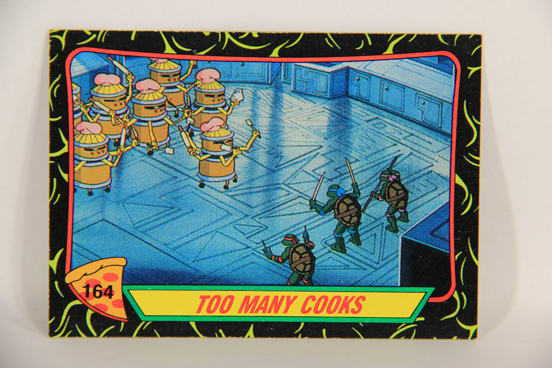 Teenage Mutant Ninja Turtles 2nd Series 1989 Trading Card #164 Too Many Cooks L017887