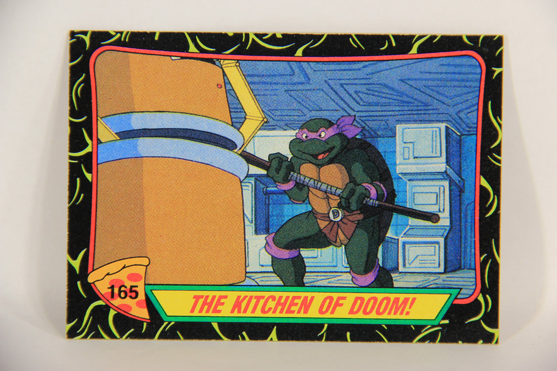 Teenage Mutant Ninja Turtles 2nd Series 1989 Trading Card #165 The Kitchen Of Doom L017888
