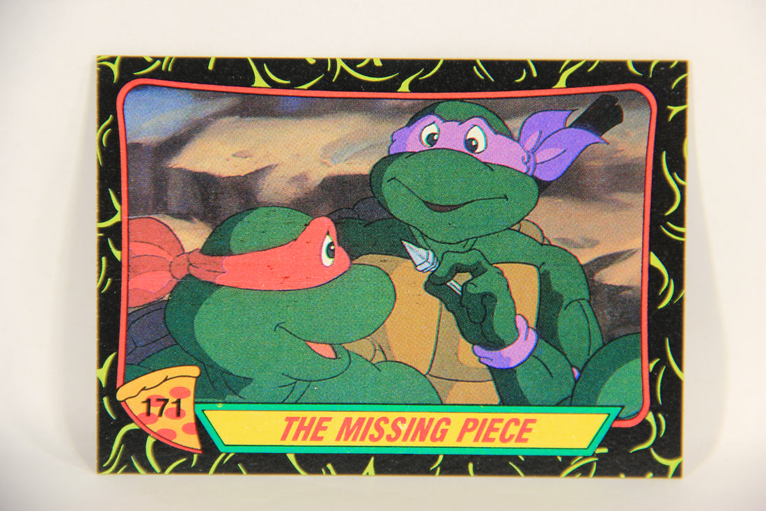 Teenage Mutant Ninja Turtles 2nd Series 1989 Trading Card #171 The Missing Piece L017894