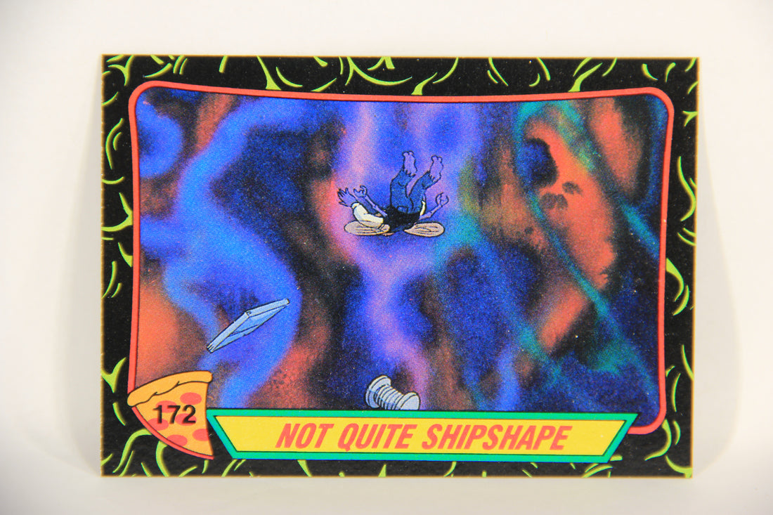 Teenage Mutant Ninja Turtles 2nd Series 1989 Trading Card #172 Not Quite Shipshape L017895