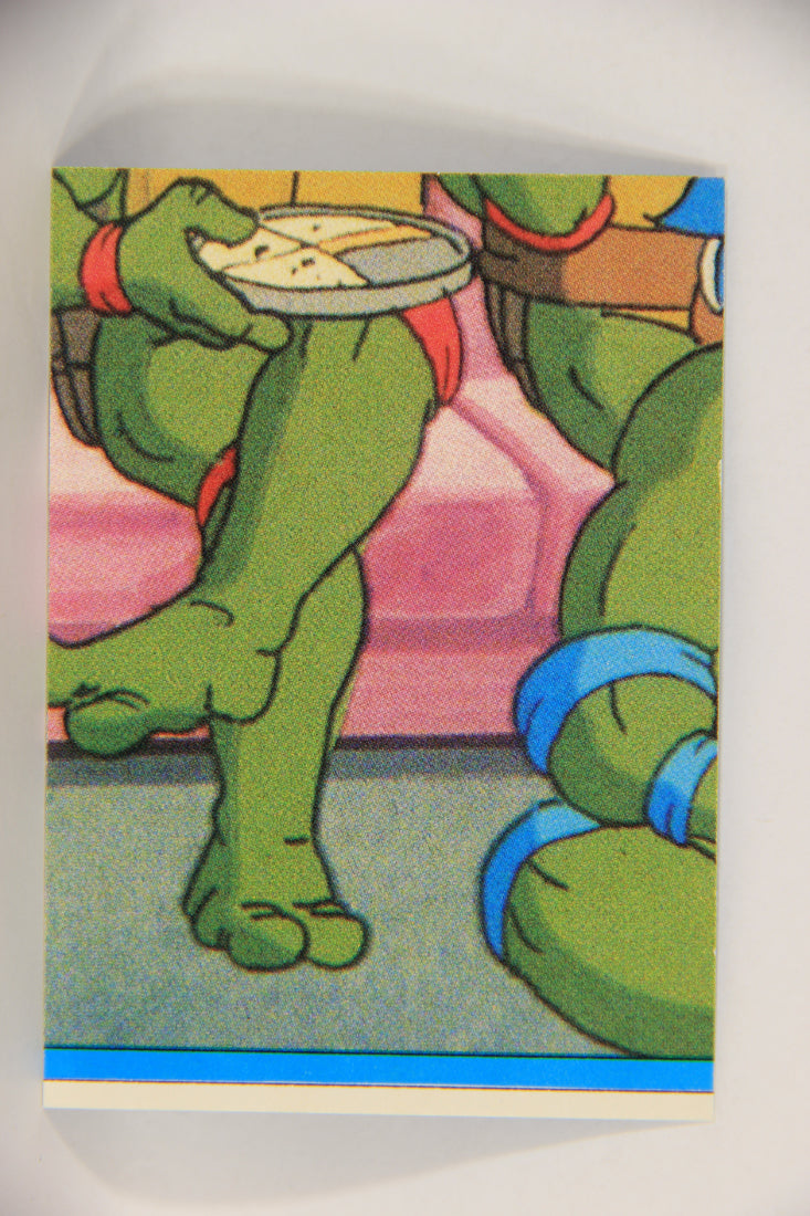 Teenage Mutant Ninja Turtles 2nd Series 1989 Sticker #6 Michaelangelo Donatello Leonardo L017905