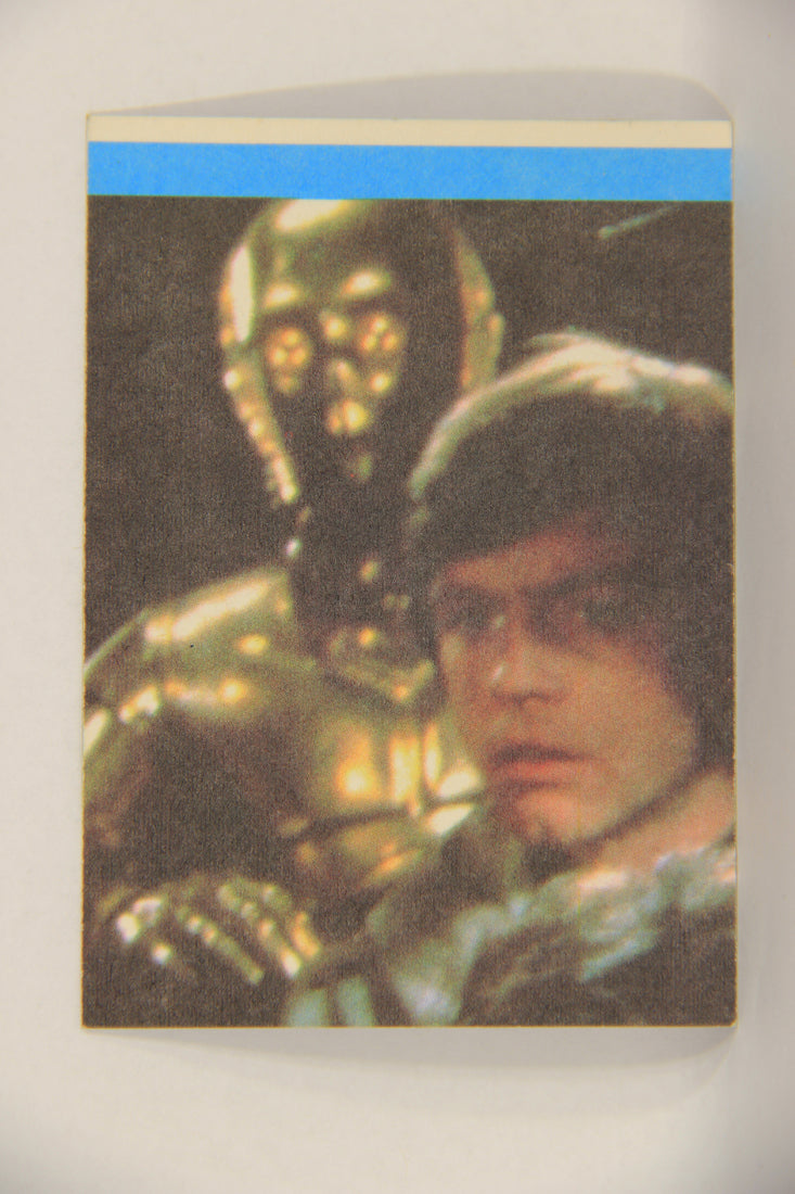 Star Wars ROTJ 1983 Topps Sticker Trading Card #2 Logray Ewok Medicine Man - Purple L017912