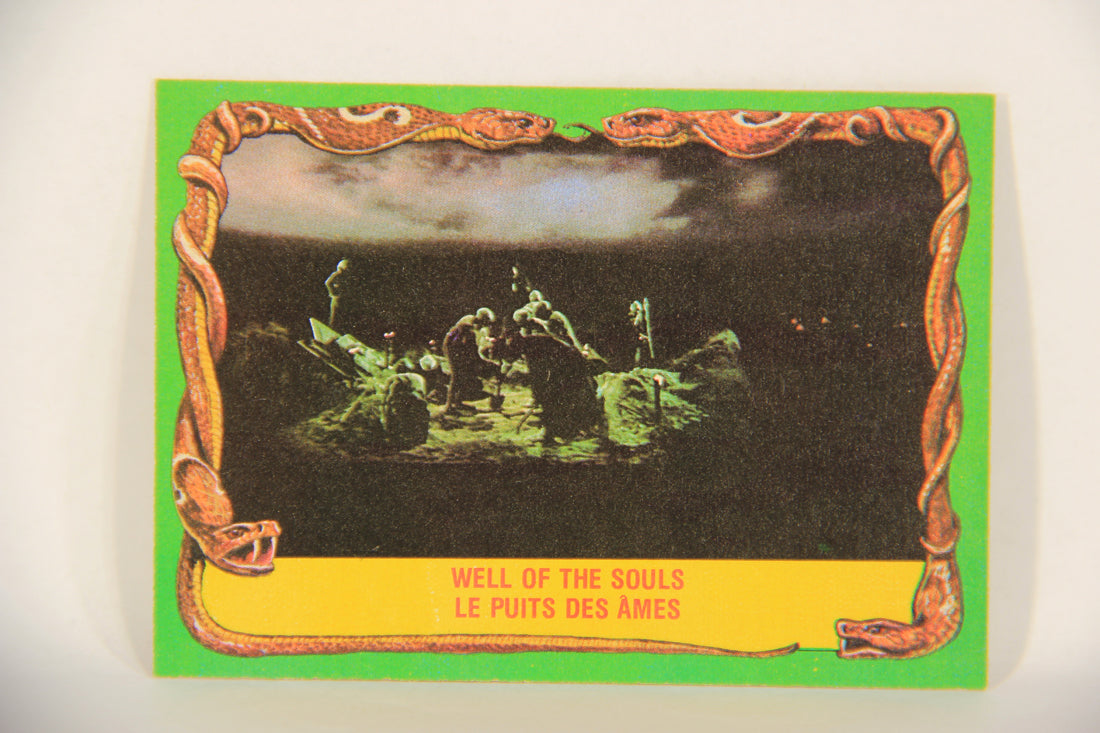 Raiders Of The Lost Ark 1981 Trading Card #48 Well Of The Souls FR-ENG OPC L017974