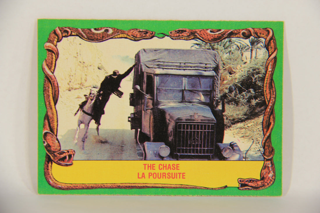 Raiders Of The Lost Ark 1981 Trading Card #70 The Chase FR-ENG O-Pee-Chee L017996