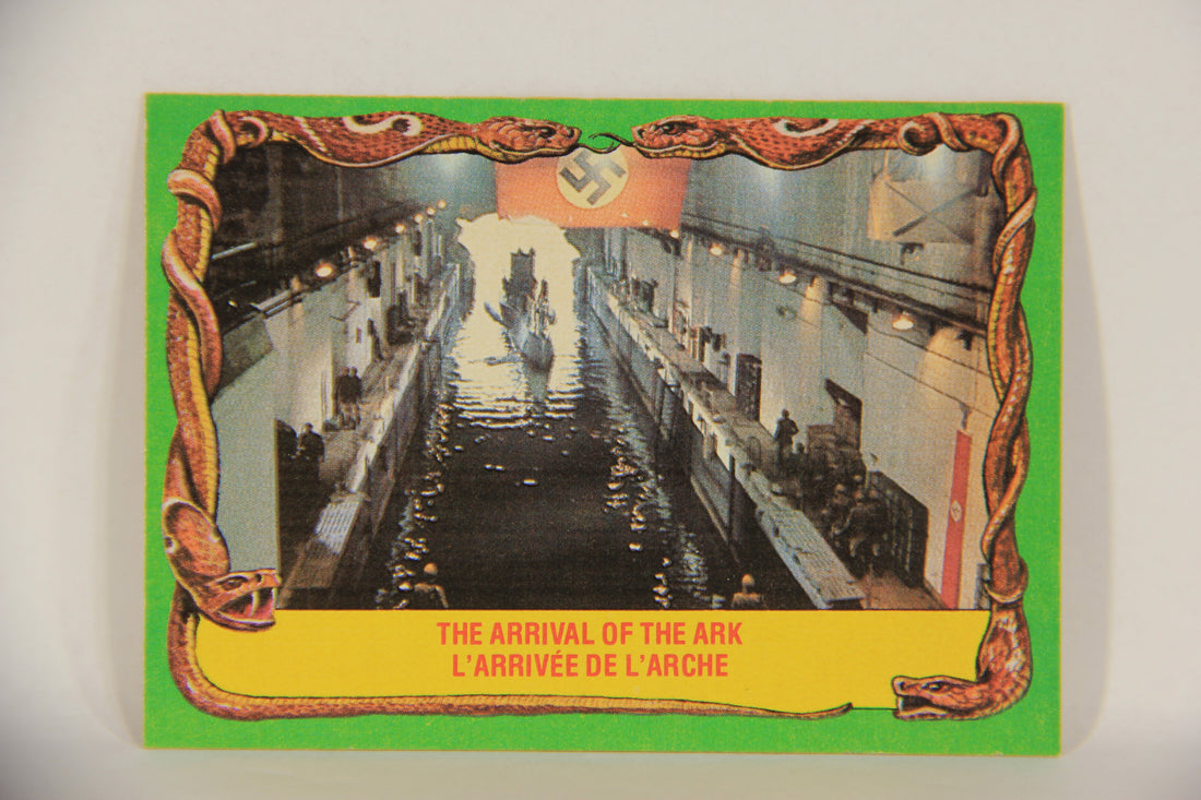 Raiders Of The Lost Ark 1981 Trading Card #74 The Arrival Of The Ark FR-ENG OPC L018000