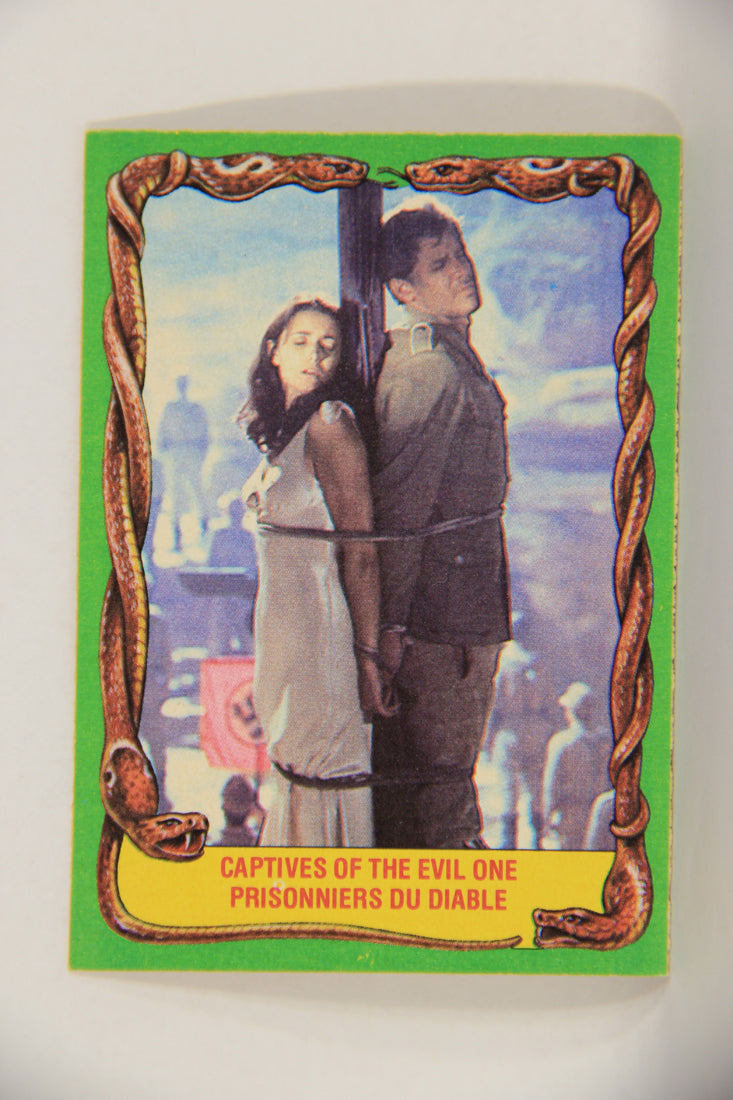 Raiders Of The Lost Ark 1981 Trading Card #80 Captives Of The Evil One FR-ENG OPC L018006