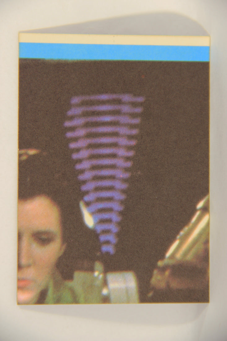 Star Wars ROTJ 1983 Topps Sticker Trading Card #3 Droopy McCool - Purple - Faulty L018016
