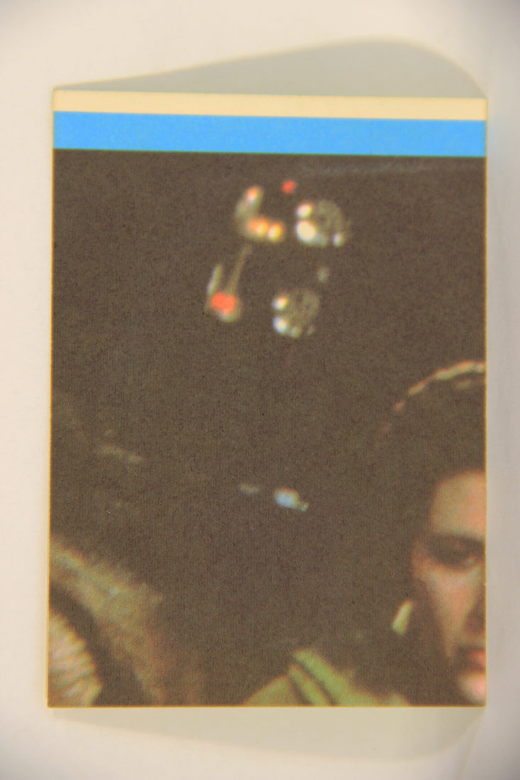 Star Wars ROTJ 1983 Topps Sticker Trading Card #4 Jabba The Hutt - Yellow - Faulty L018017