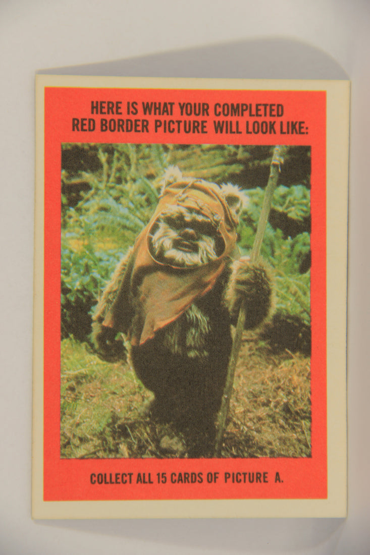 Star Wars ROTJ 1983 Topps Sticker Trading Card #11 Han Solo - Purple - Faulty L018019