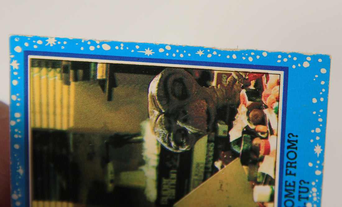 E.T. The Extra-Terrestrial 1982 Trading Card #17 Where Do You Come From FR-ENG OPC L018044