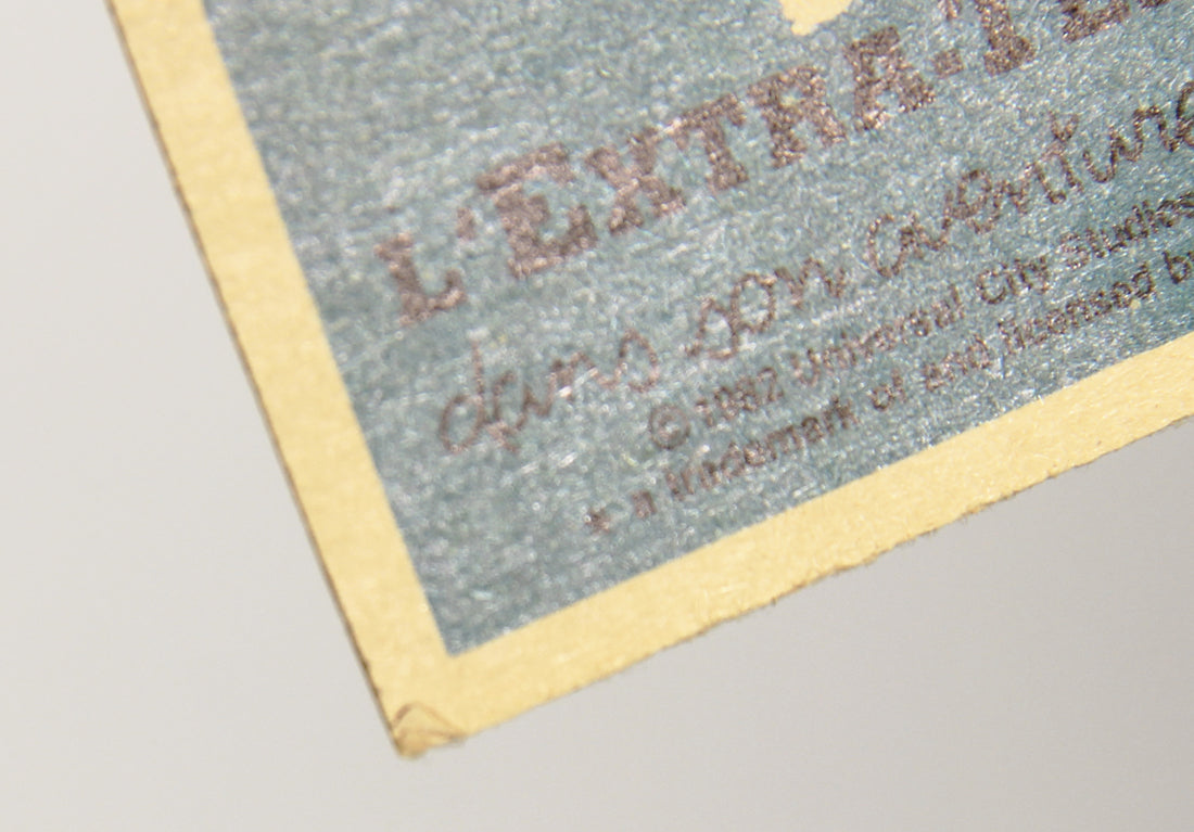 E.T. The Extra-Terrestrial 1982 Trading Card #17 Where Do You Come From FR-ENG OPC L018044