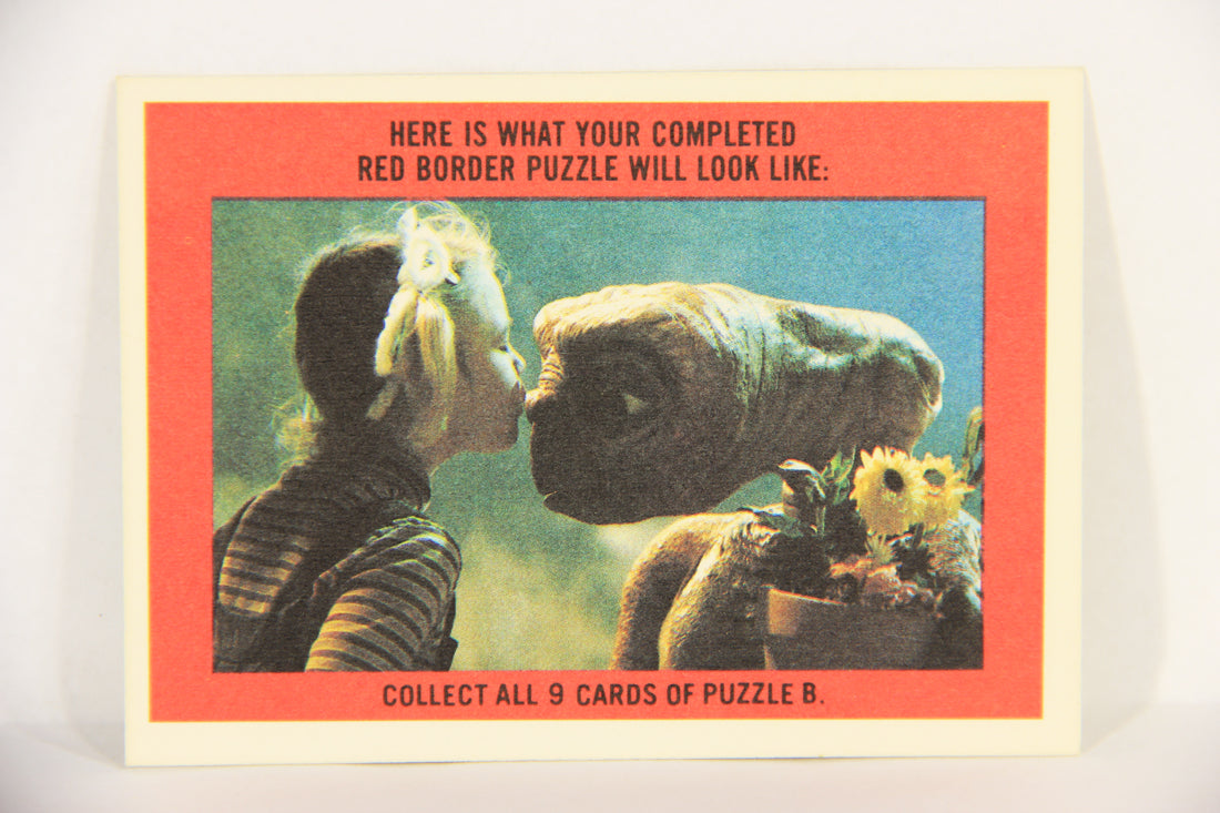 E.T. The Extra-Terrestrial 1982 Trading Card Sticker #10 E.T. Extremely Short-Printed L018124