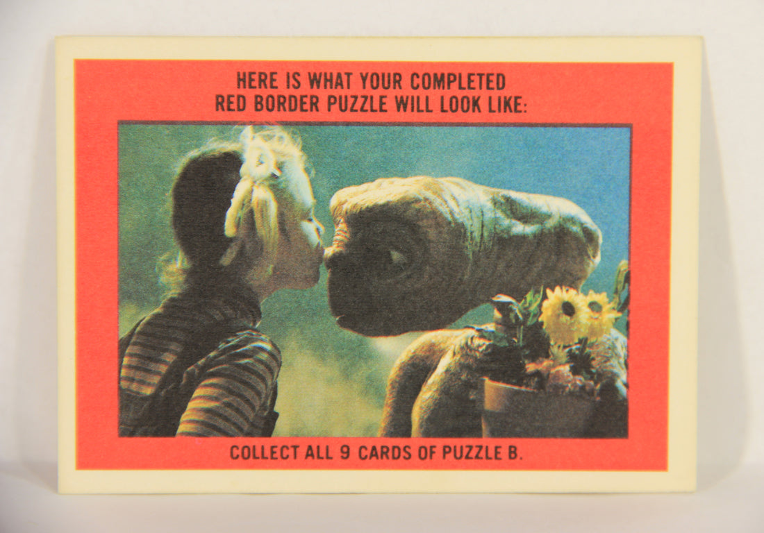 E.T. The Extra-Terrestrial 1982 Trading Card Sticker #12 E.T. Extremely Short-Printed L018126