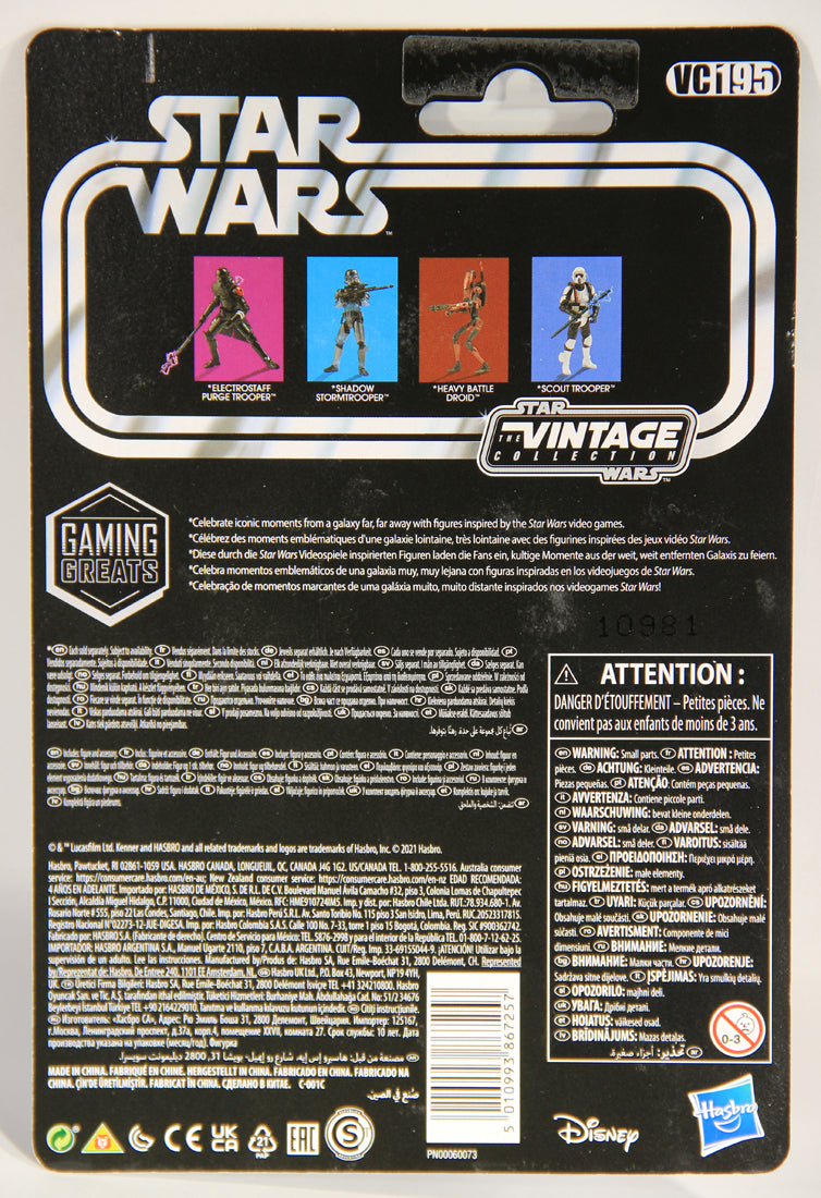 Star Wars Electrostaff Purge Trooper Vintage Collection VC195 Jedi Fallen Order Figure MOC L018147