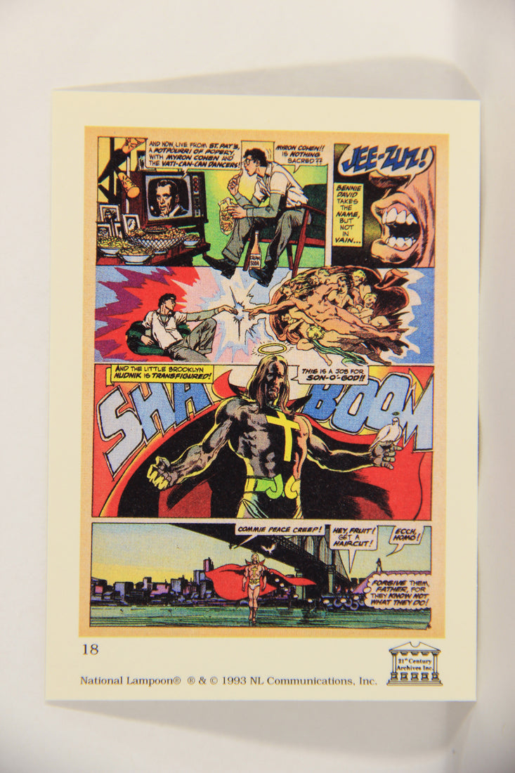 National Lampoon 1993 Trading Card #18 Son-O-God - January 1972 L018176