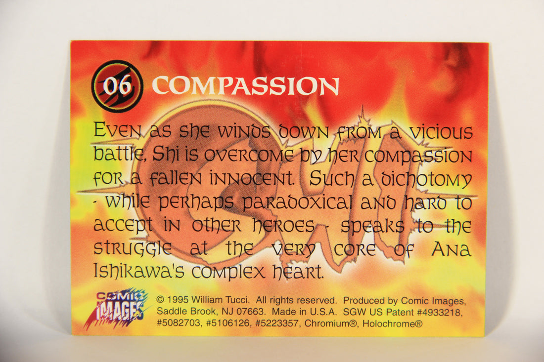 Shi All-Chromium 1995 Trading Card #6 Compassion ENG L018263