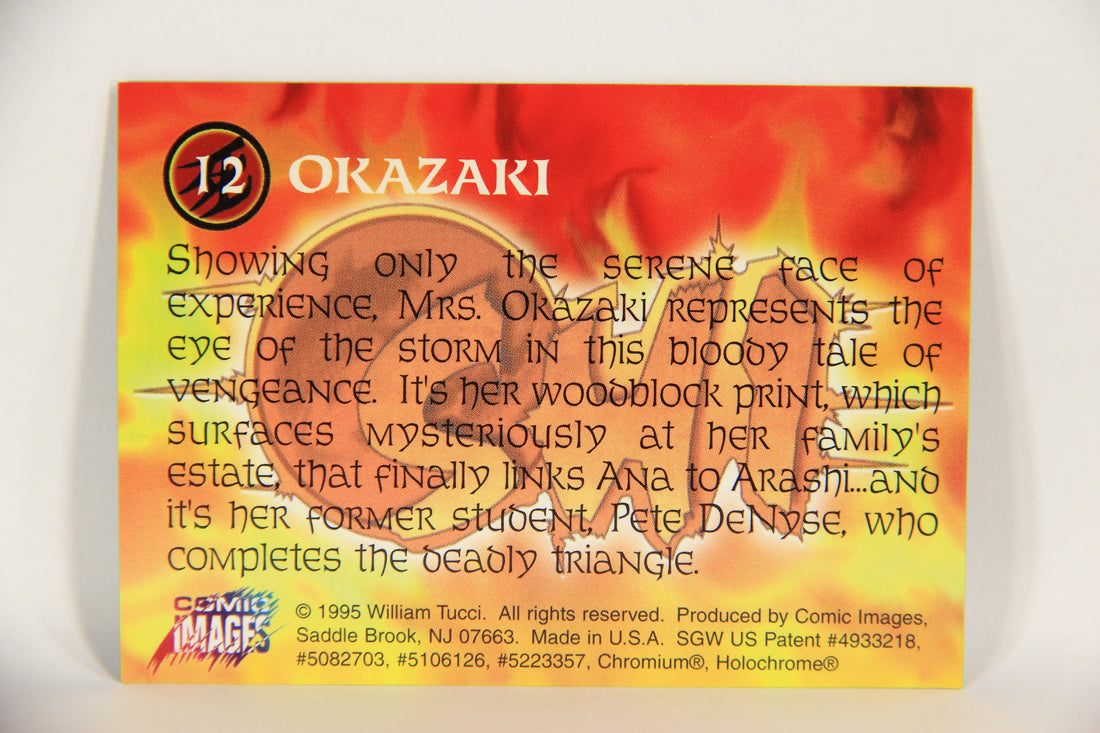 Shi All-Chromium 1995 Trading Card #12 Okazaki ENG L018269