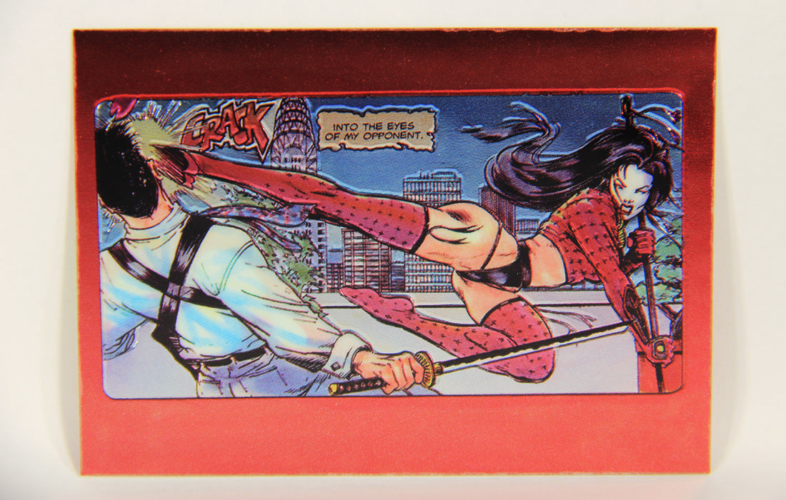 Shi All-Chromium 1995 Trading Card #13 Facekick ENG L018270