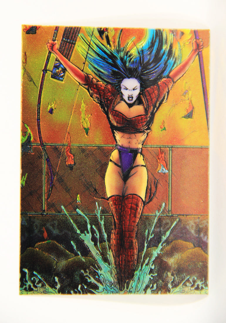 Shi All-Chromium 1995 Trading Card #17 Explosion ENG L018274
