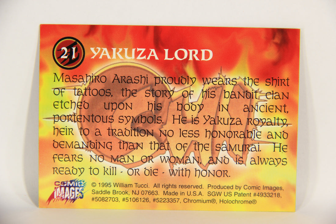 Shi All-Chromium 1995 Trading Card #21 Yakuza Lord ENG L018278