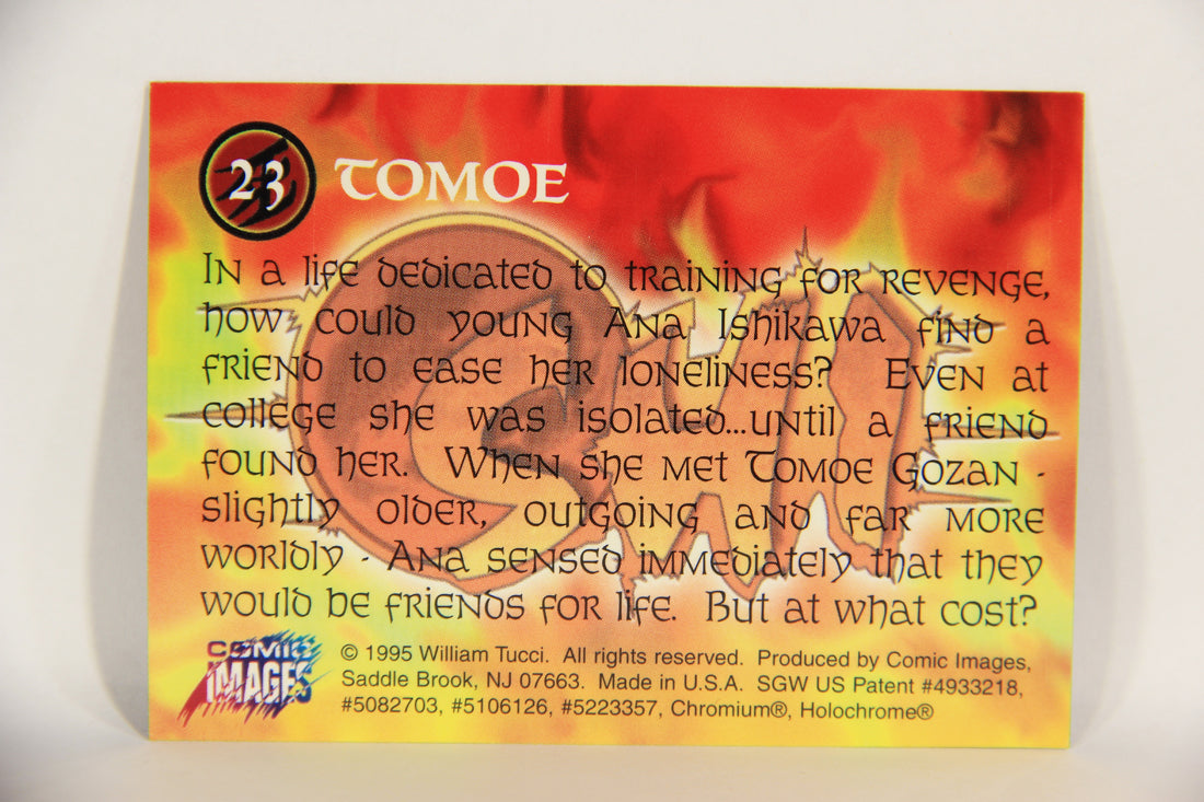 Shi All-Chromium 1995 Trading Card #23 Tomoe ENG L018280