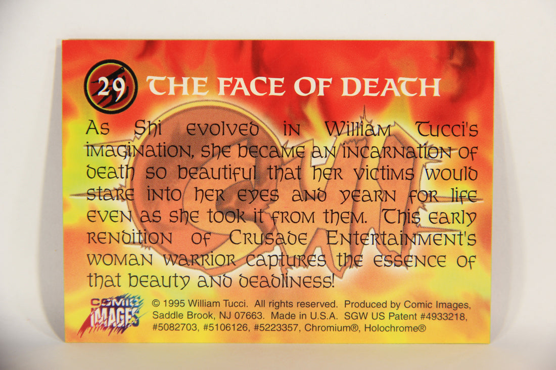 Shi All-Chromium 1995 Trading Card #29 The Face Of Death ENG L018285
