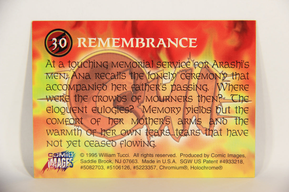 Shi All-Chromium 1995 Trading Card #30 Remembrance ENG L018286