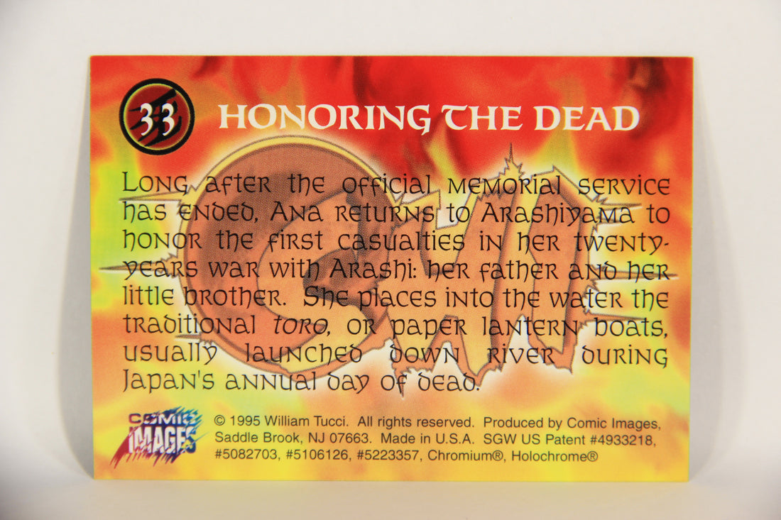 Shi All-Chromium 1995 Trading Card #33 Honoring The Dead ENG L018289