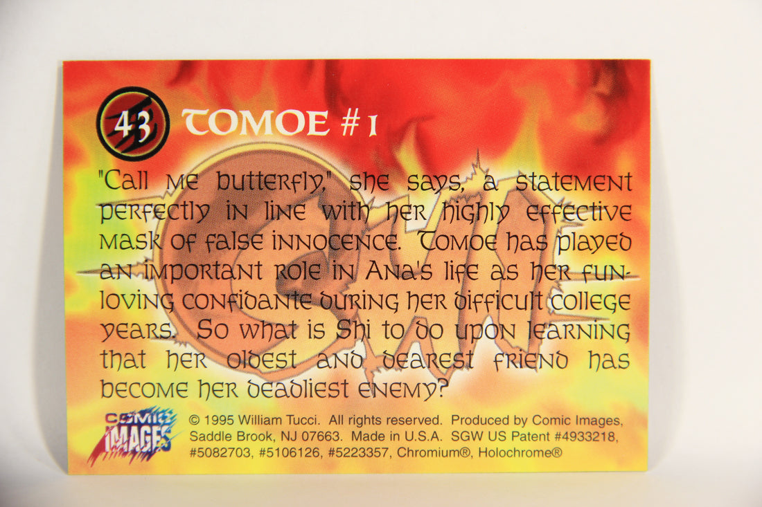 Shi All-Chromium 1995 Trading Card #43 Tomoe #1 ENG L018299