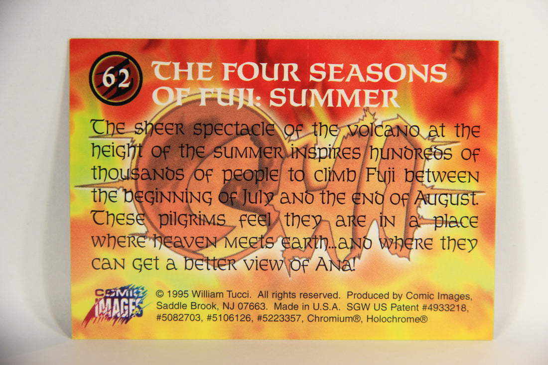 Shi All-Chromium 1995 Trading Card #62 The Four Seasons Of Fuji - Summer ENG L018312