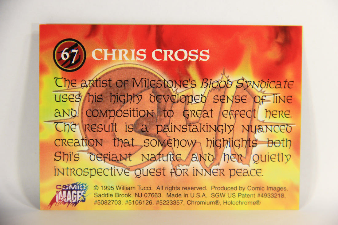 Shi All-Chromium 1995 Trading Card #67 Chris Cross ENG L018317