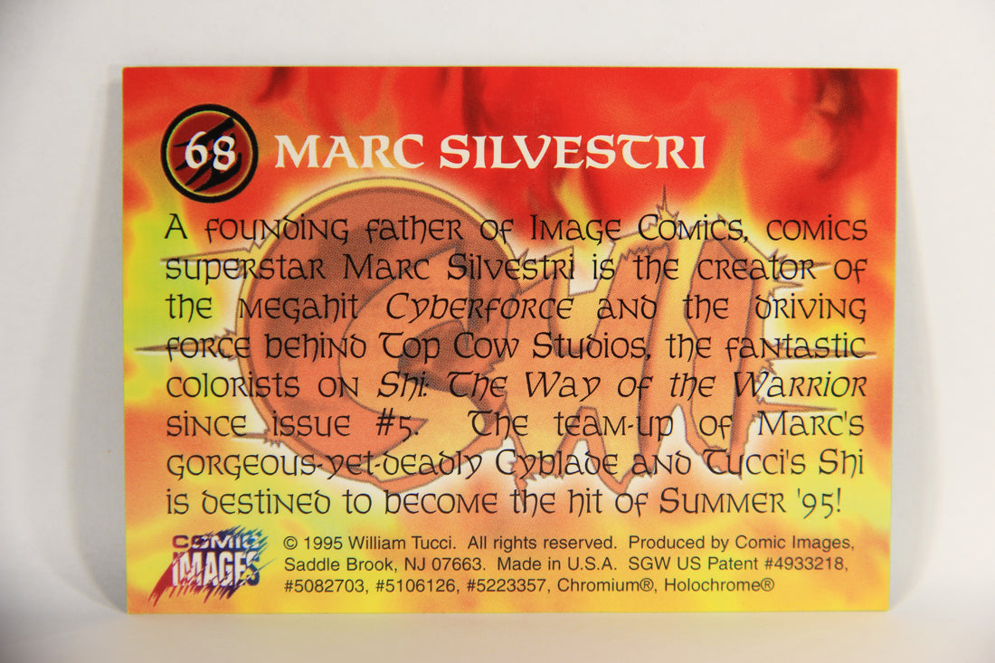 Shi All-Chromium 1995 Trading Card #68 Marc Silvestri ENG L018318