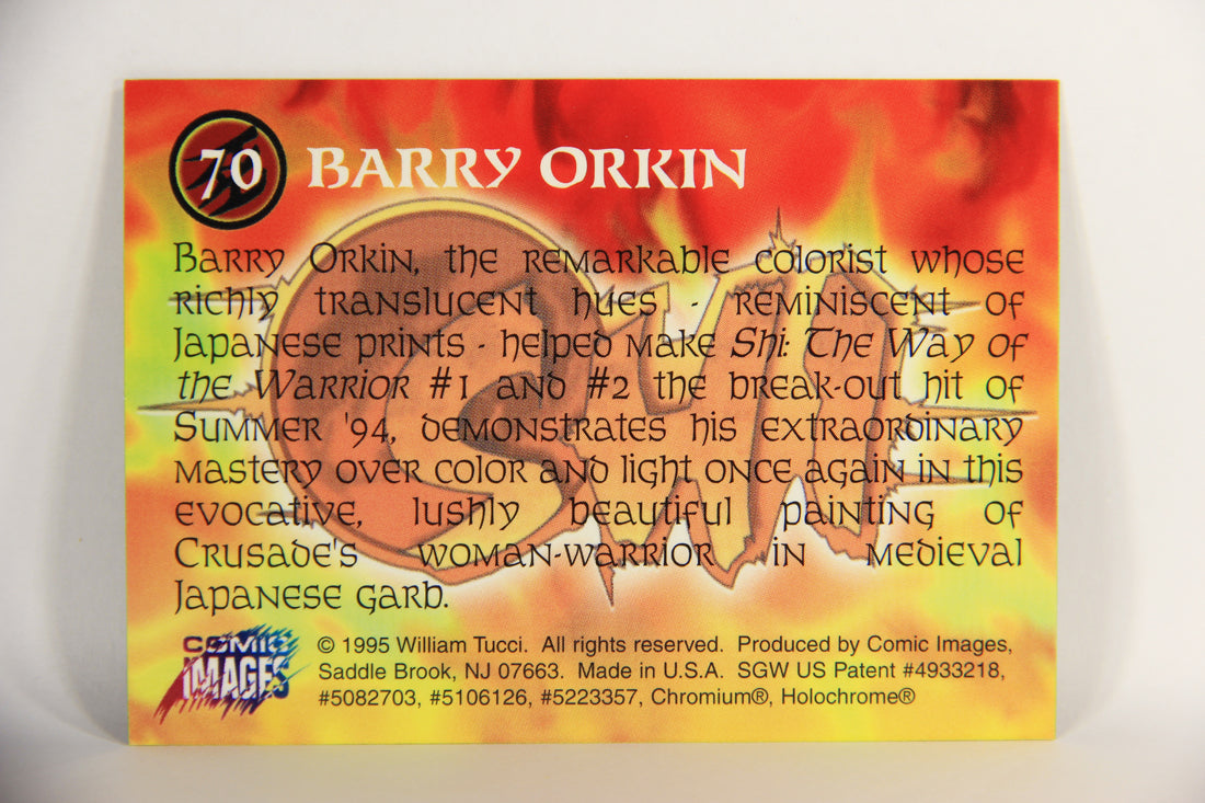 Shi All-Chromium 1995 Trading Card #70 Barry Orkin ENG L018320