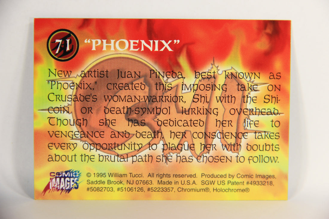 Shi All-Chromium 1995 Trading Card #71 Phoenix ENG L018321