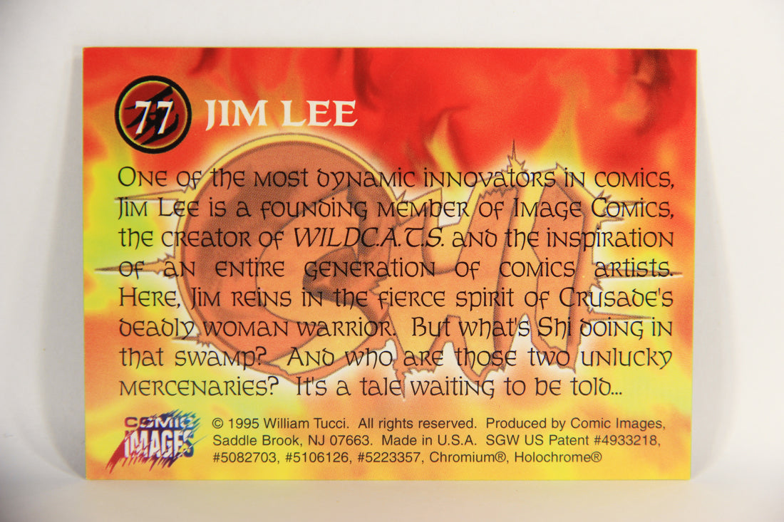 Shi All-Chromium 1995 Trading Card #77 Jim Lee ENG L018327