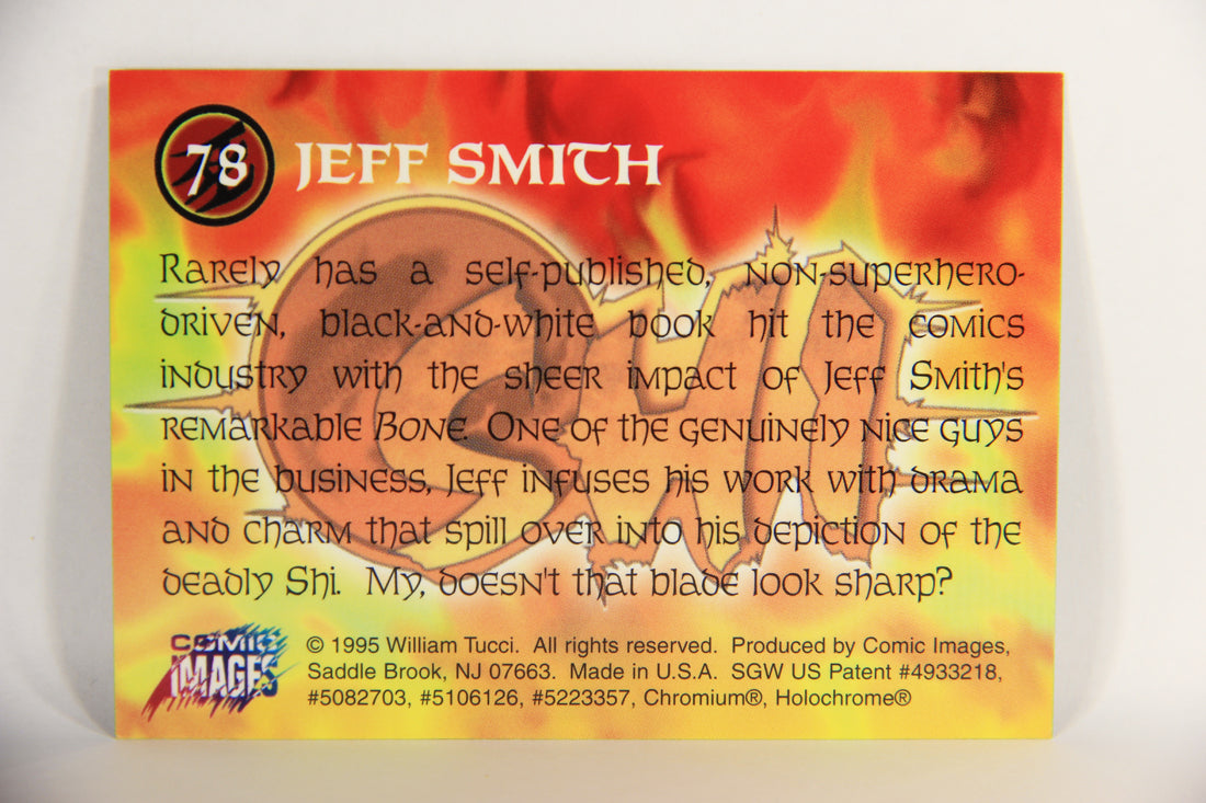 Shi All-Chromium 1995 Trading Card #78 Jeff Smith ENG L018328