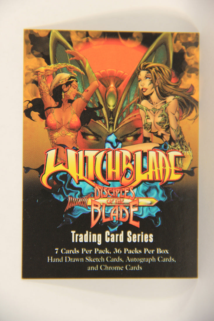 Witchblade Disciples Of The Blade 2002 Trading Card #1 Talent Caldwell ENG L018417