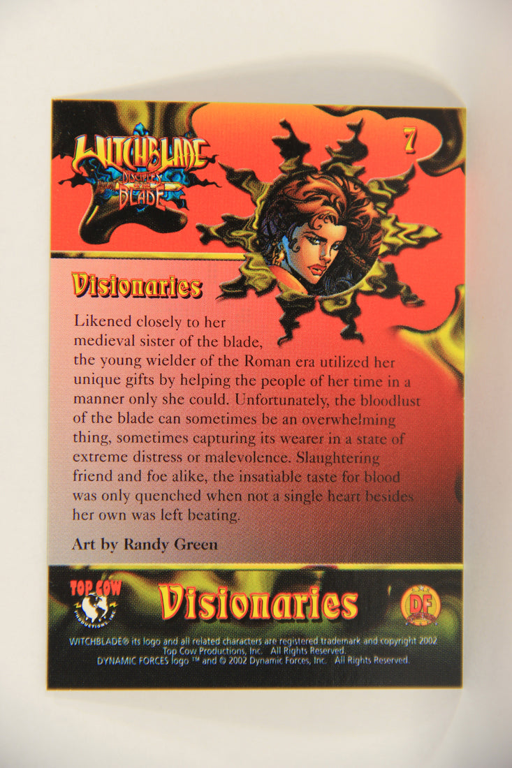 Witchblade Disciples Of The Blade 2002 Trading Card #7 Randy Green ENG L018423