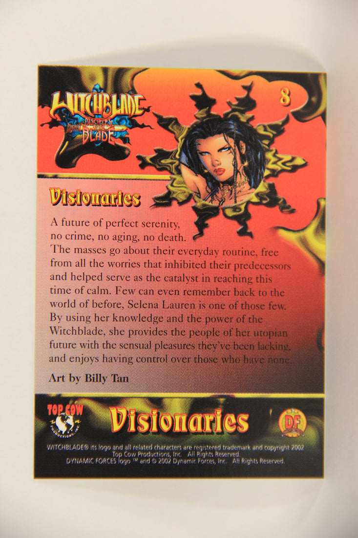 Witchblade Disciples Of The Blade 2002 Trading Card #8 Billy Tan ENG L018424