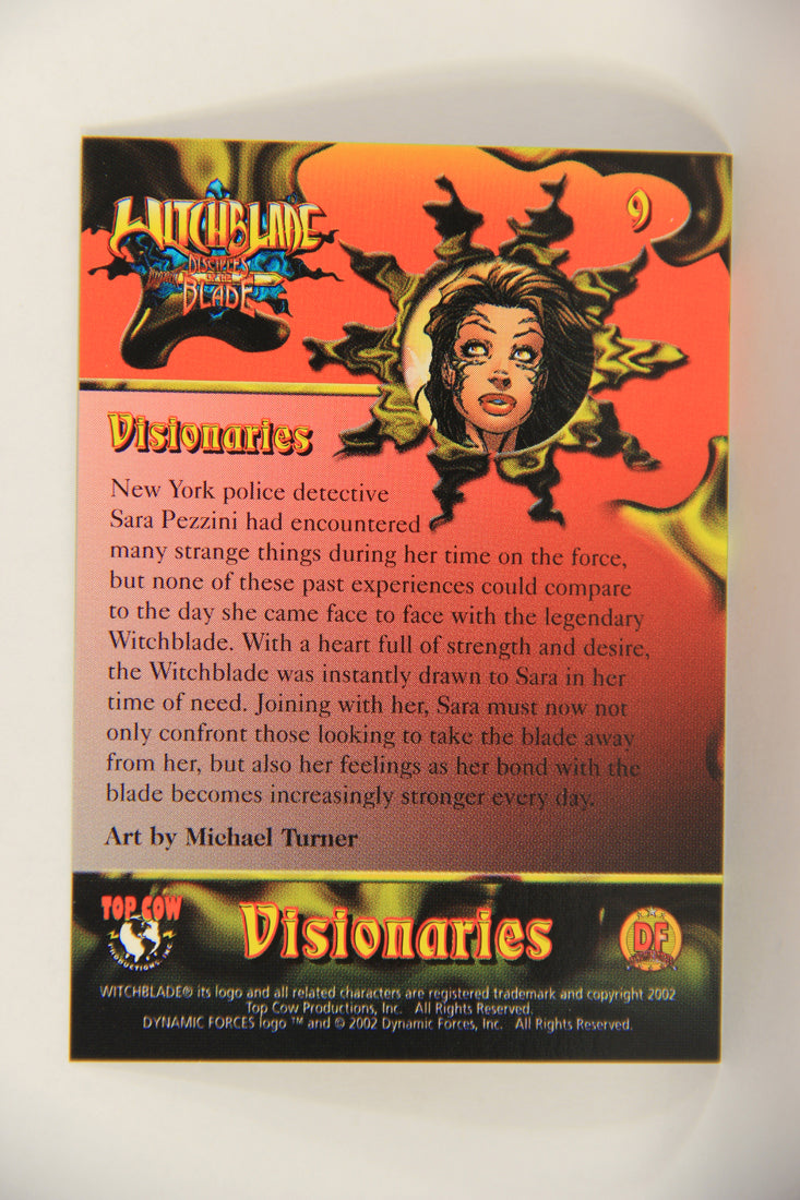 Witchblade Disciples Of The Blade 2002 Trading Card #9 Michael Turner ENG L018425