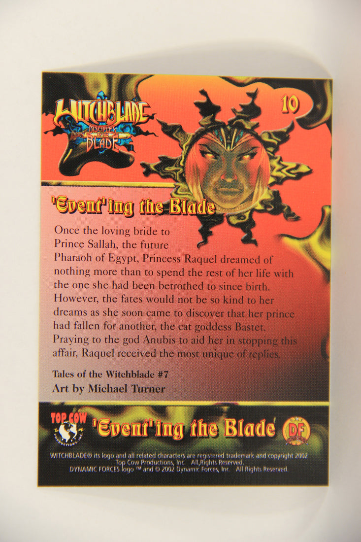 Witchblade Disciples Of The Blade 2002 Trading Card #10 Michael Turner ENG L018426