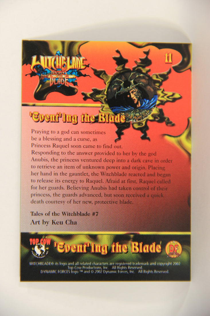 Witchblade Disciples Of The Blade 2002 Trading Card #11 Ken Cha ENG L018427