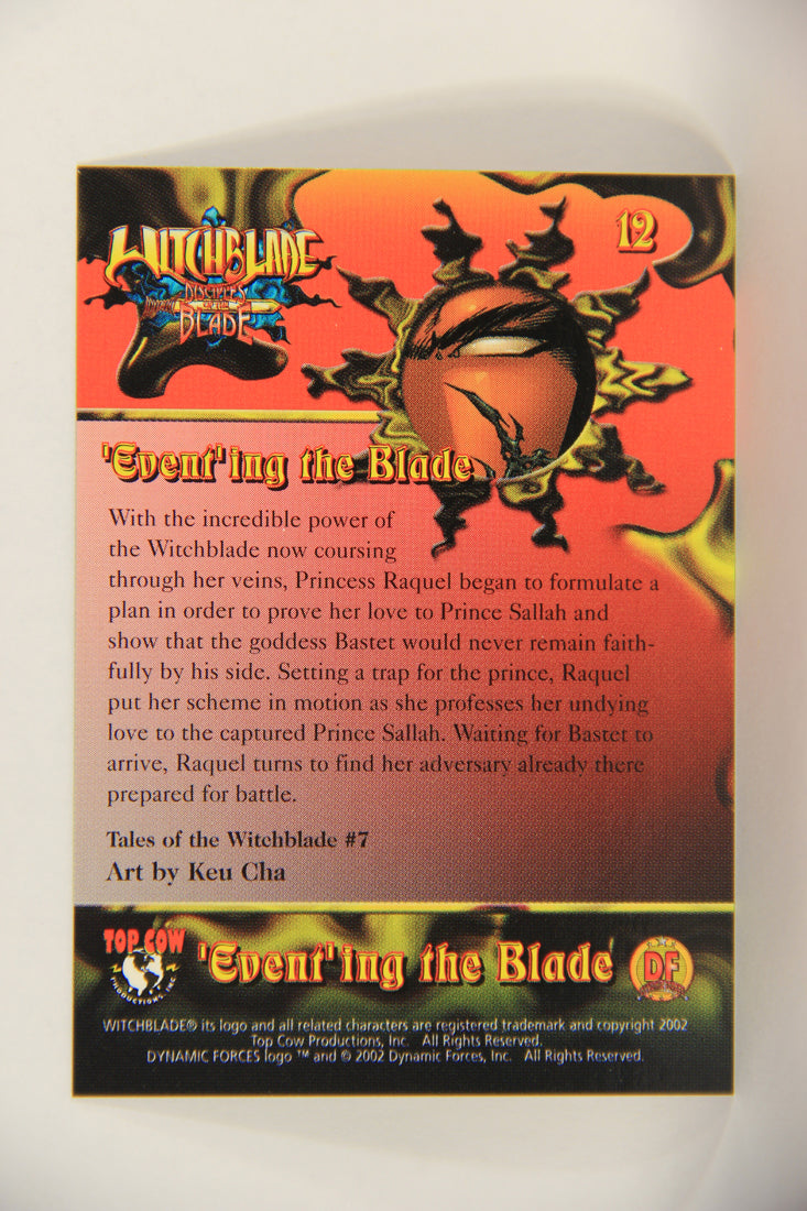 Witchblade Disciples Of The Blade 2002 Trading Card #12 Ken Cha ENG L018428