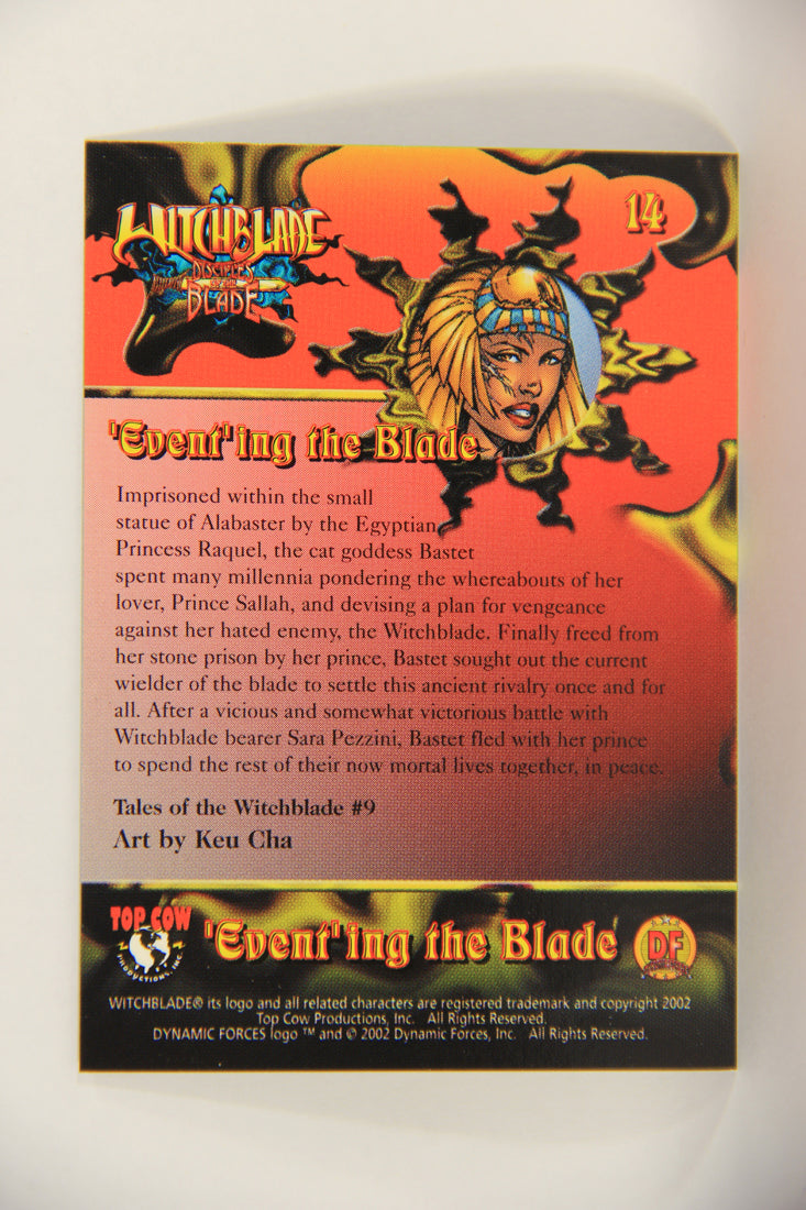 Witchblade Disciples Of The Blade 2002 Trading Card #14 Keu Cha ENG L018430