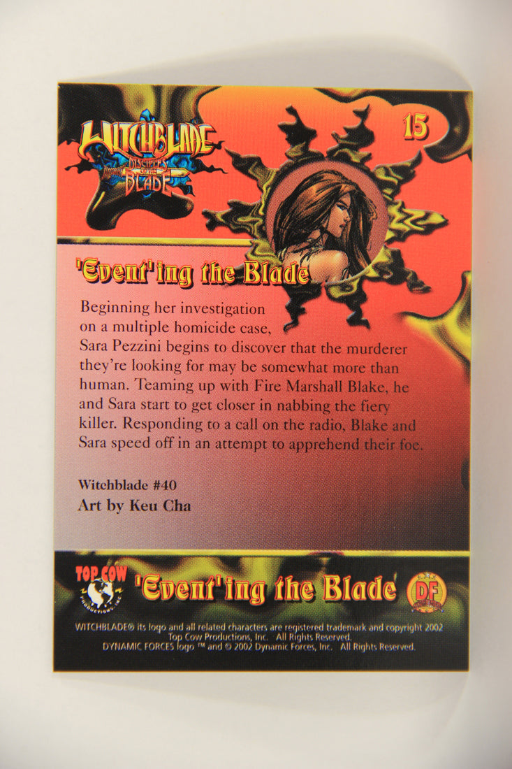 Witchblade Disciples Of The Blade 2002 Trading Card #15 Keu Cha ENG L018431