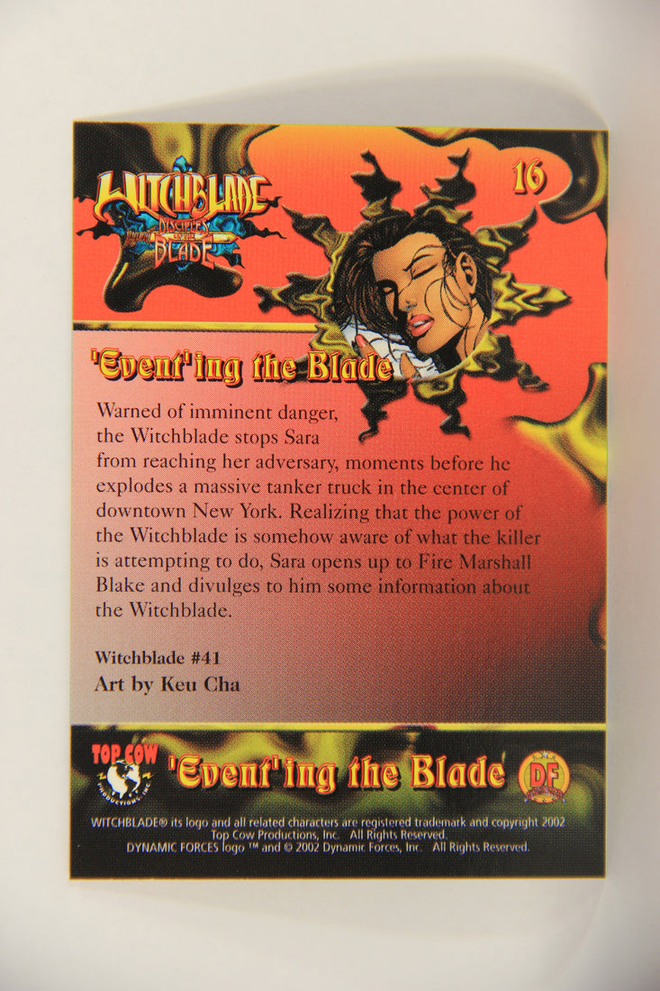 Witchblade Disciples Of The Blade 2002 Trading Card #16 Keu Cha ENG L018432