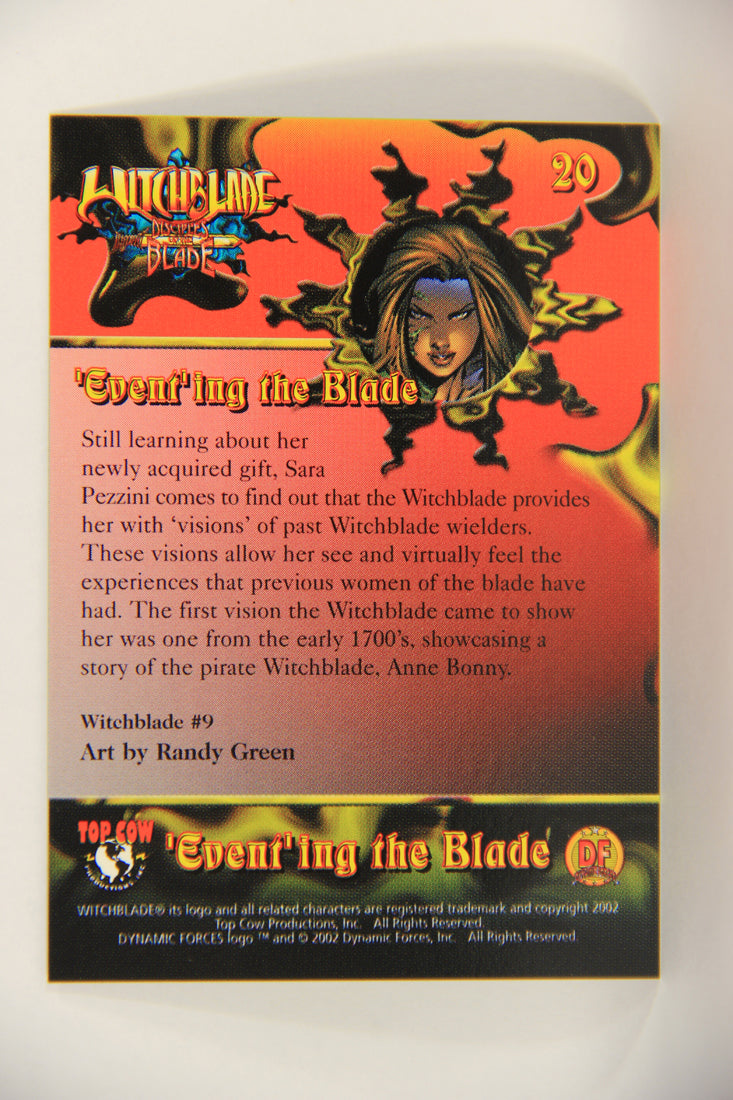 Witchblade Disciples Of The Blade 2002 Trading Card #20 Randy Green ENG L018436
