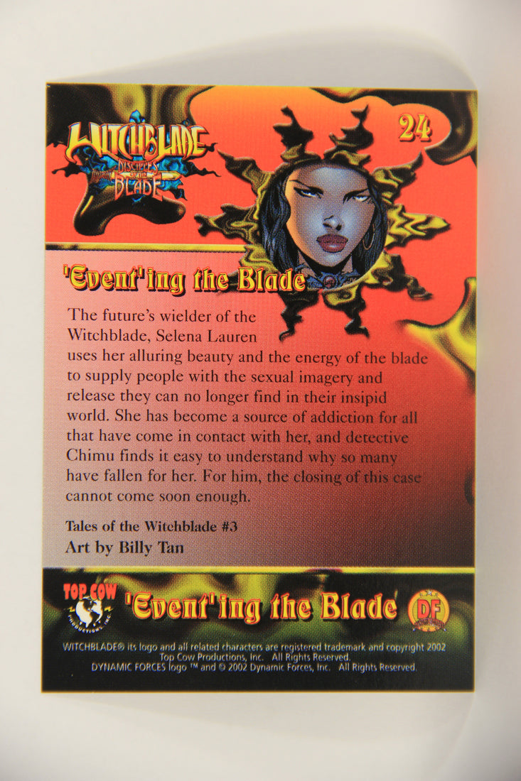 Witchblade Disciples Of The Blade 2002 Trading Card #24 Billy Tan ENG L018440