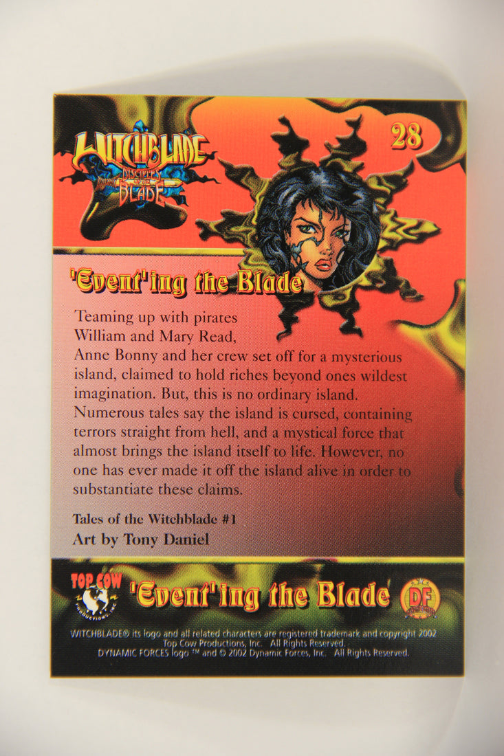Witchblade Disciples Of The Blade 2002 Trading Card #28 Tony Daniel ENG L018444
