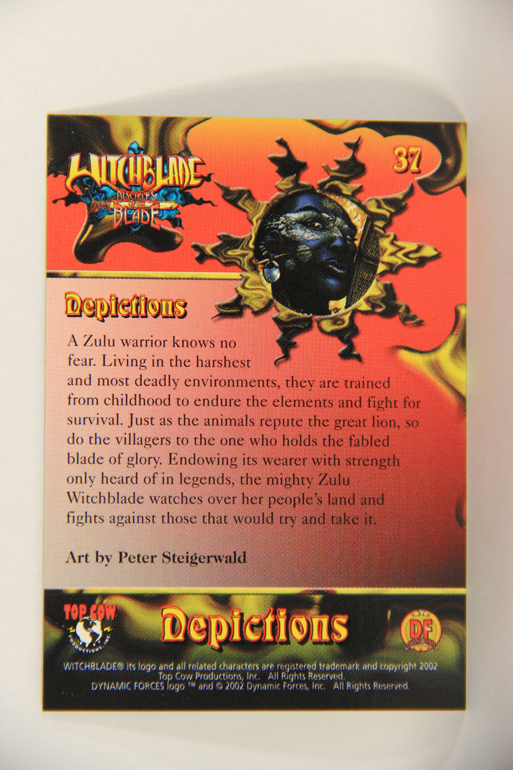 Witchblade Disciples Of The Blade 2002 Trading Card #37 Peter Steigerwald ENG L018453